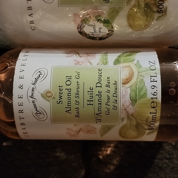 Crabtree & Evelyn Bath & Body Crabtree Evelyn Sweet Almond Oil Shower Set Body Lotion Shower